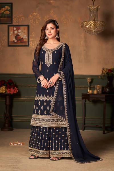 Vaani Vol 20 By Designer Festive Wear Sharara Salwar Suit Collection